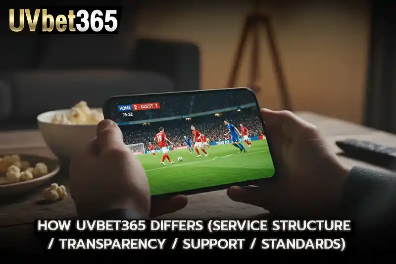 How uvbet365 differs service structure transparency support standards