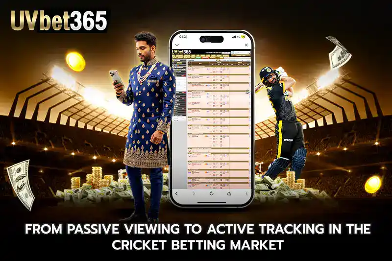 From Passive Viewing to Active Tracking in the cricket betting market