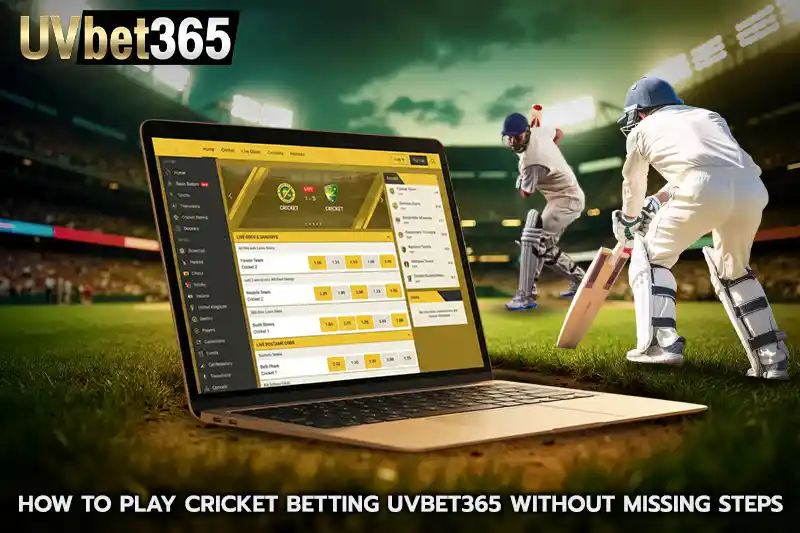how to play cricket betting uvbet365 without missing steps