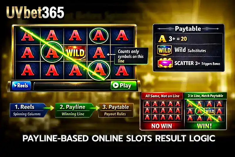 Payline Based online slots Result Logic