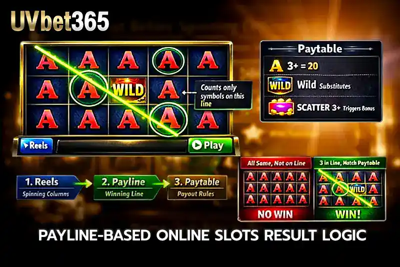 Payline Based online slots Result Logic
