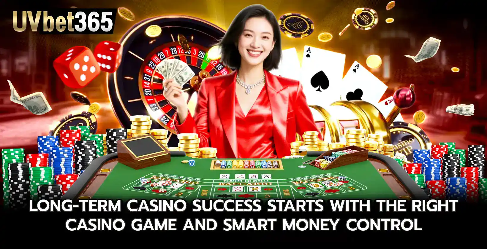 Long Term Casino Success Starts with the Right casino game and Smart Money Control