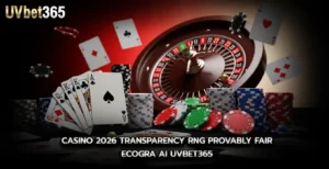 casino 2026 Transparency RNG Provably Fair eCOGRA AI uvbet365