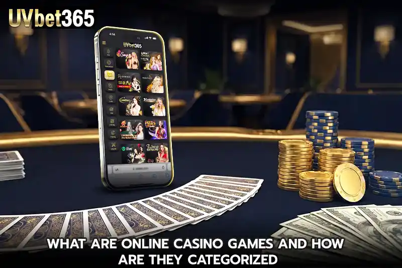 What are online casino games and how are they categorized