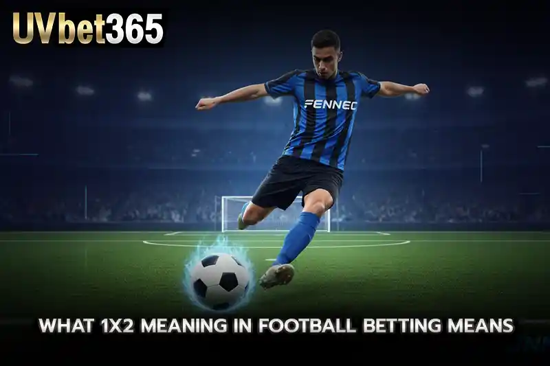 What 1x2 meaning in football betting means