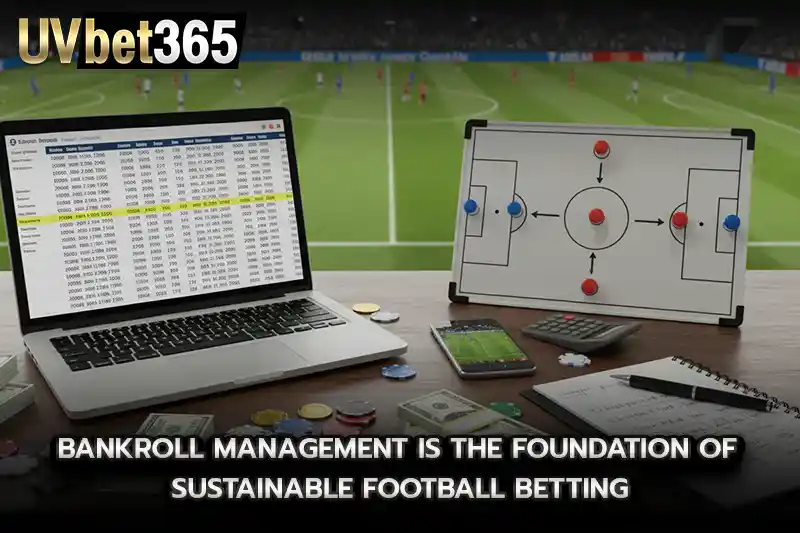 Bankroll management is the foundation of sustainable football betting