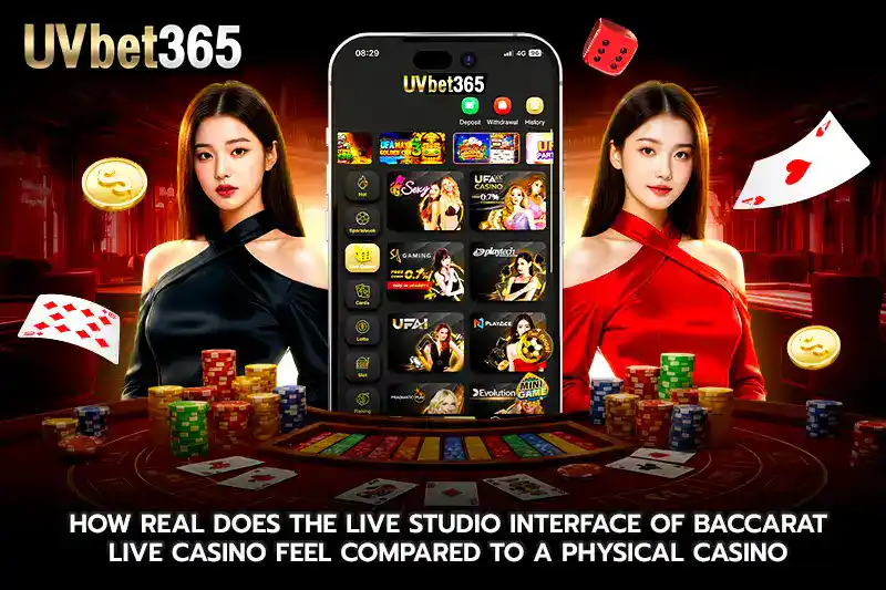 How Real Does the Live Studio Interface of baccarat live casino Feel Compared to a Physical Casino