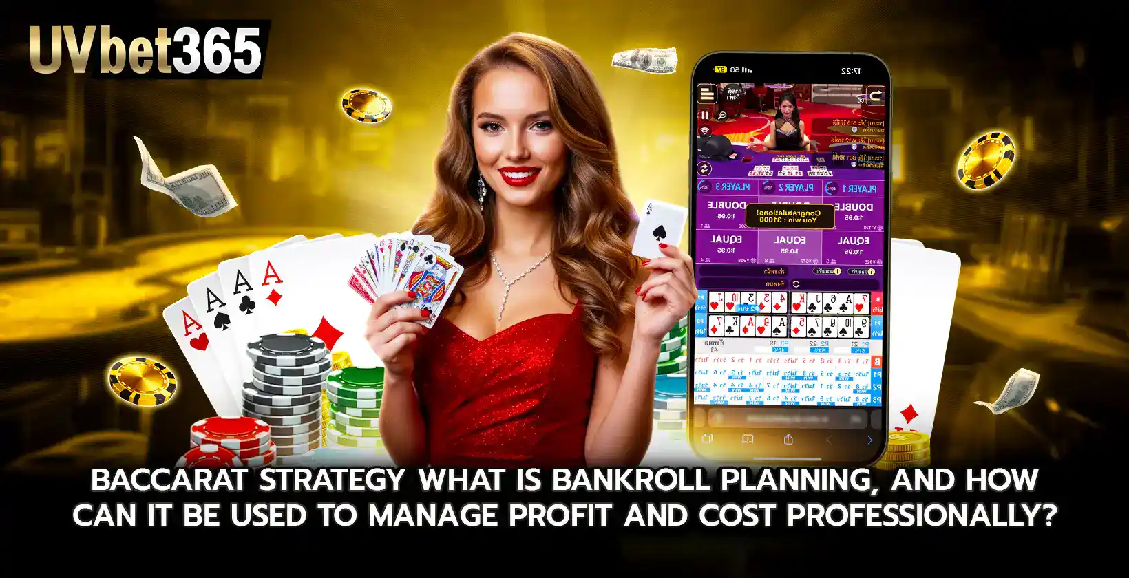 Baccarat strategy What is bankroll planning and how can it be used