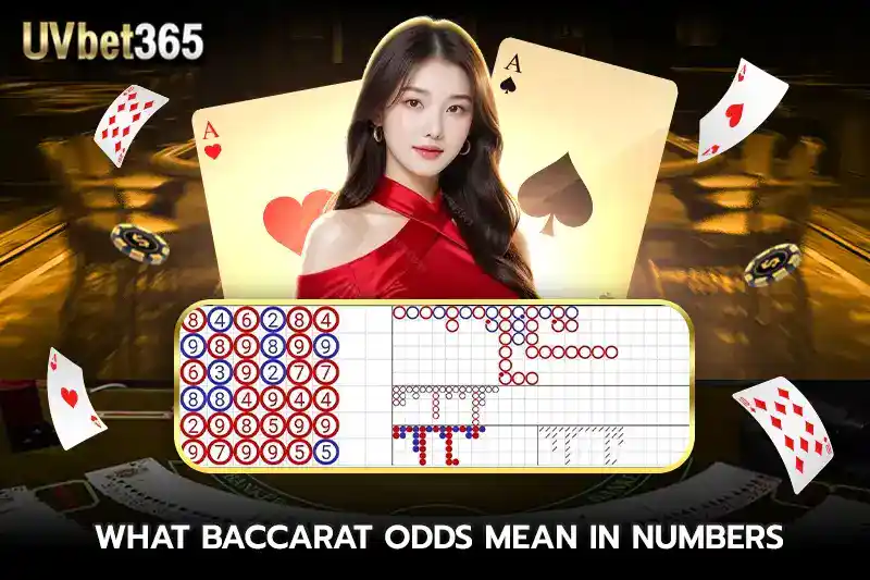What baccarat odds mean in numbers