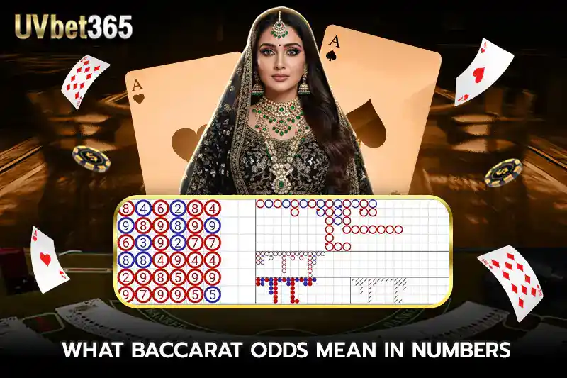 What baccarat odds mean in numbers
