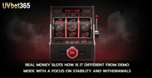 Real money slots How is it different from demo mode with a focus on stability and withdrawals