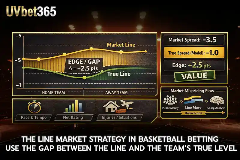 The line Market Strategy in basketball betting