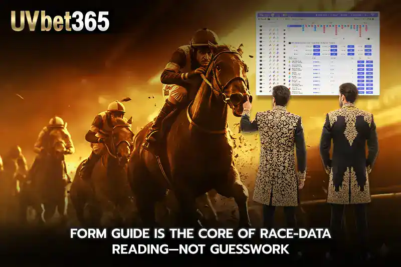 Form Guide is the core of race data readingnot guesswork