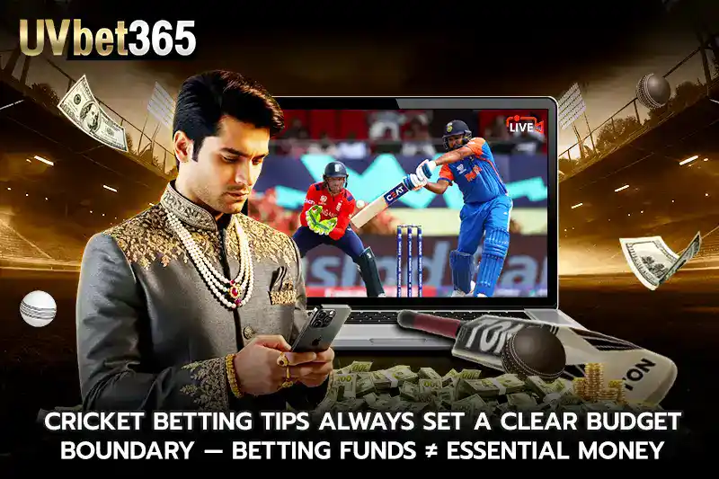 Cricket betting tips Always Set a Clear Budget Boundary Betting Funds Essential Money