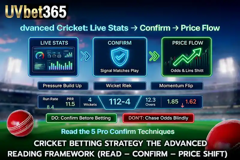 cricket betting strategy The Advanced Reading Framework Read Confirm Price Shift