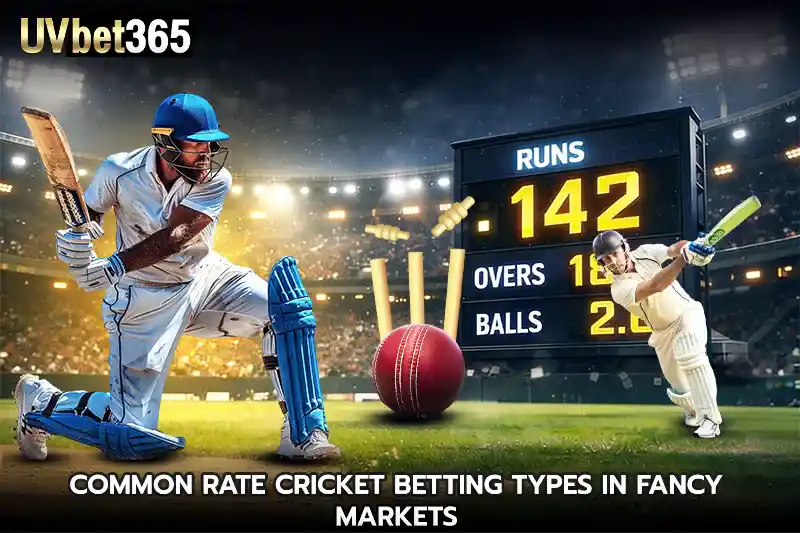 Common rate cricket Betting Types in Fancy Markets