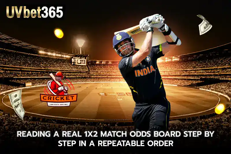 Reading a Real 1x2 match odds Board Step by Step in a Repeatable Order