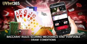 baccarat rules Scoring mechanics and verifiable draw conditions
