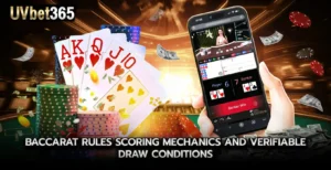 baccarat rules Scoring mechanics and verifiable draw conditions
